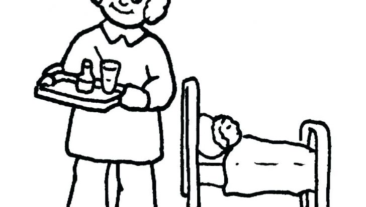 728x413 How To Draw A Nurse Coloring