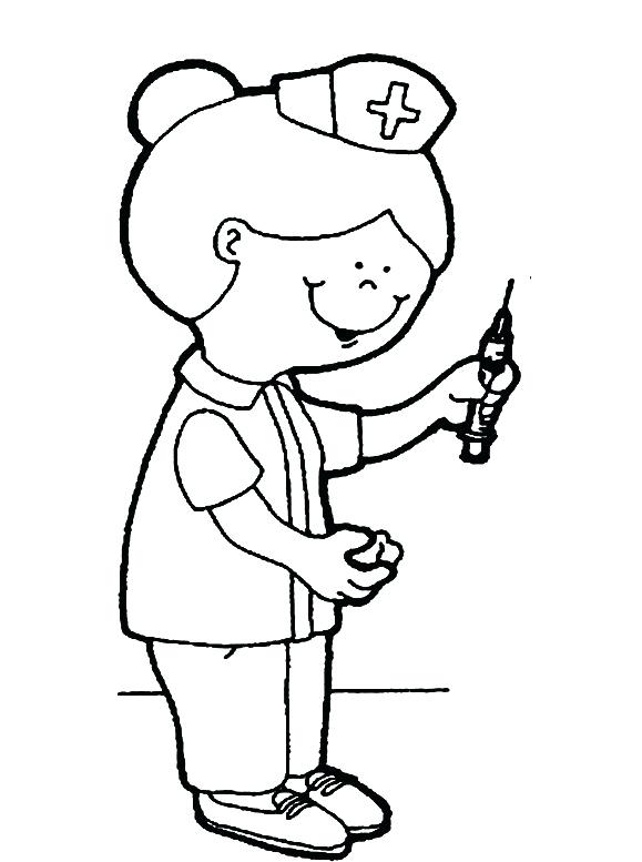579x777 nurse coloring pages nurse coloring pages printable nurse ring