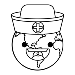 300x300 Nurse Hat Royalty Free Vectors