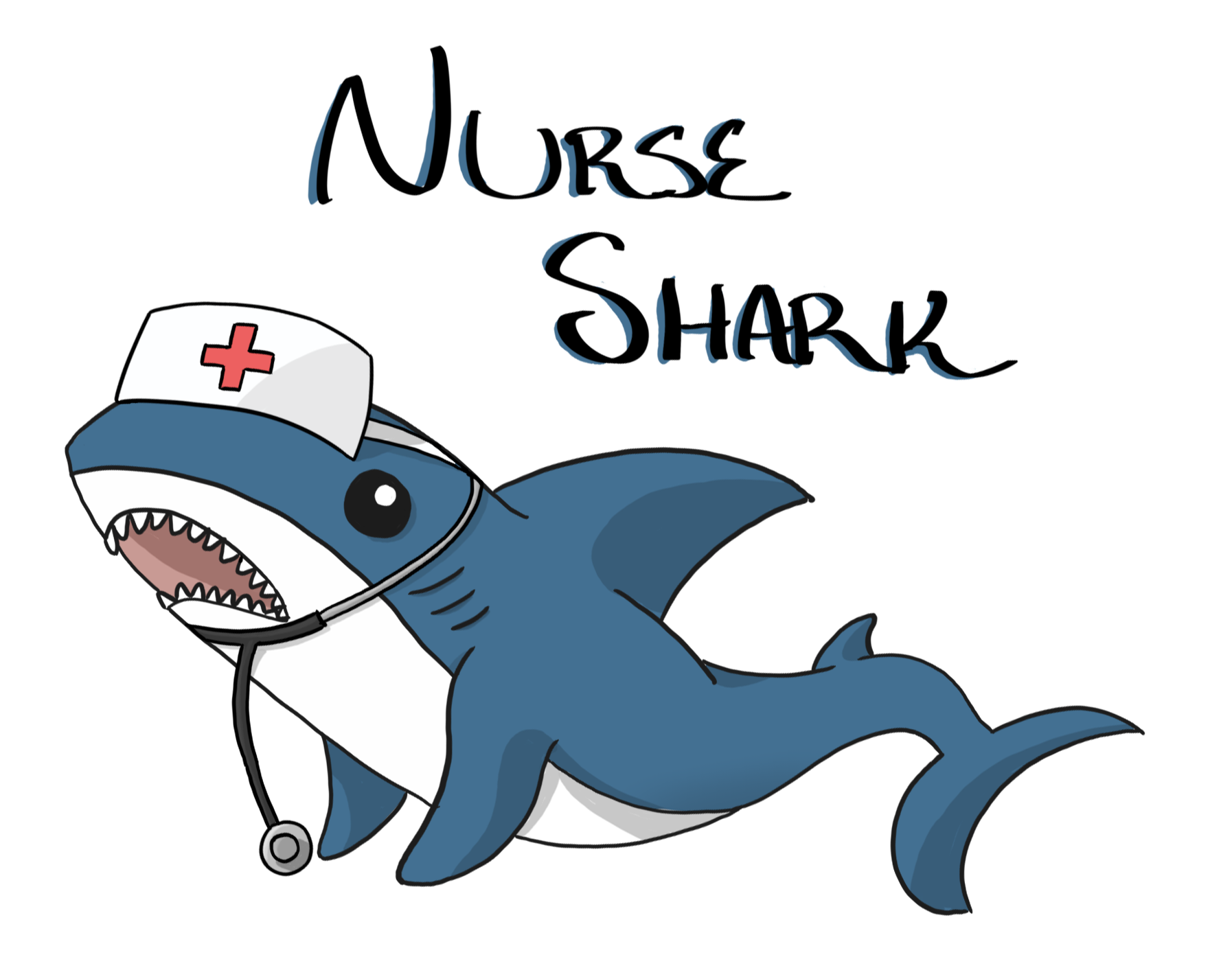 1794x1426 Nurse Shark Says It's Time For Your Checkup! Tsunderesharks