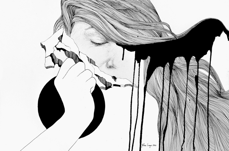 802x531 drawing the inner and outer cosmos, one dot