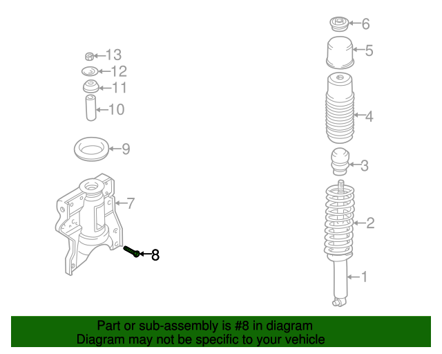 640x512 Mount Bracket Bolt