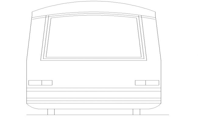 650x400 Nut Bolt Detail Elevation View Layout