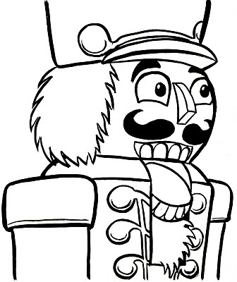 336x400 Holy Karpe Nutcracker Black White