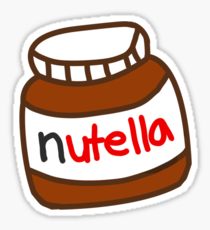 210x230 Kawaii Nutella Drawing Stickers Redbubble
