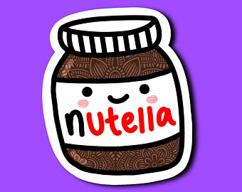 340x270 Nutella Drawing Etsy
