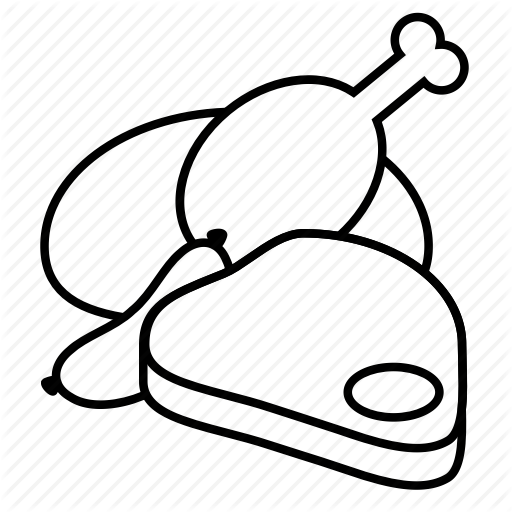 512x512 Composition, Food, Meat, Nutrition, Pyramid, Serving, Shop Icon