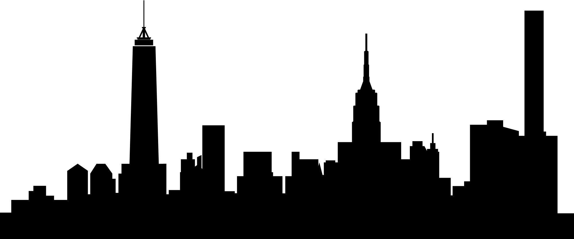 Nyc Skyline Drawing | Free download on ClipArtMag