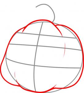273x302 Draw A Jack O Lantern, Step