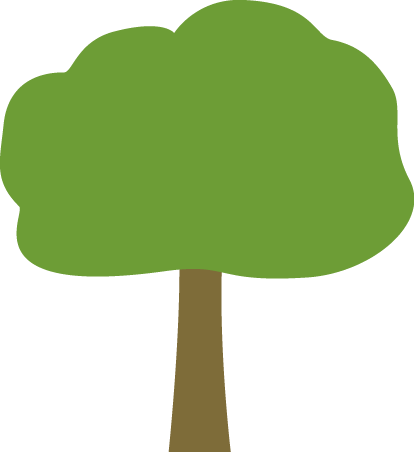414x452 Clipart Oak Tree