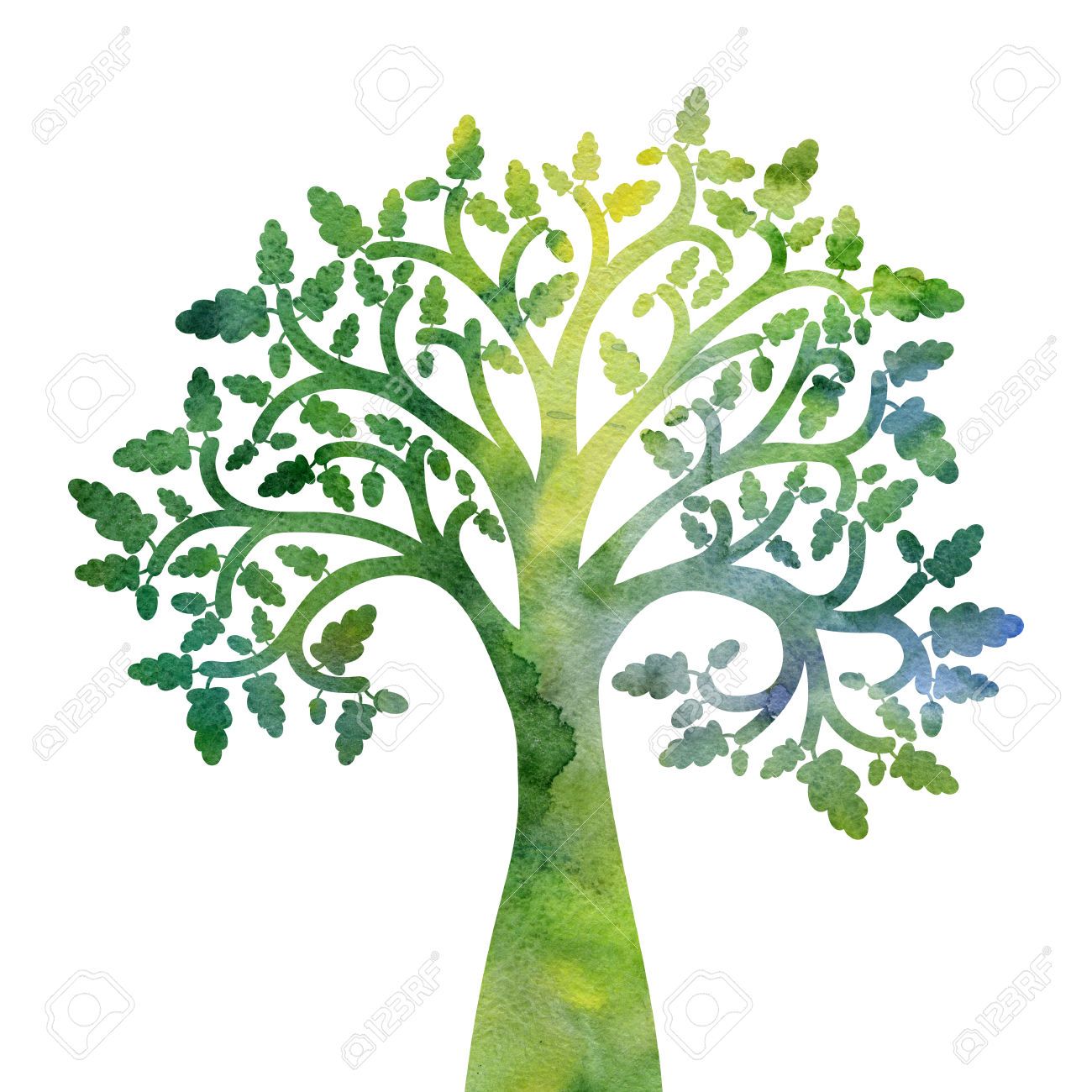 Oak Tree Leaf Drawing | Free download on ClipArtMag