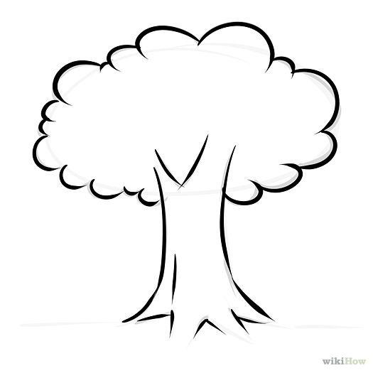 525x525 Tree Drawing Clipart Clip Art Images