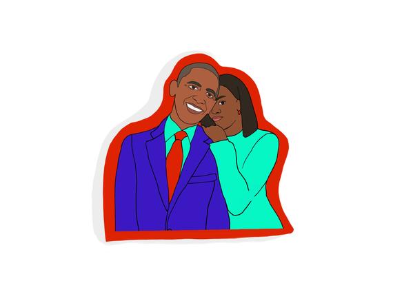 570x427 Huge Collection Of 'michelle Obama Clipart' Download More Than