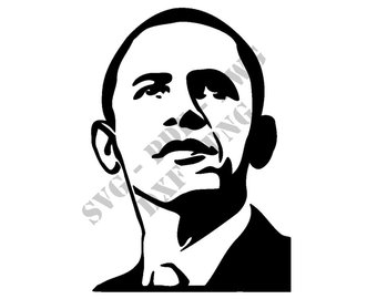 340x270 Obama Stencil Etsy