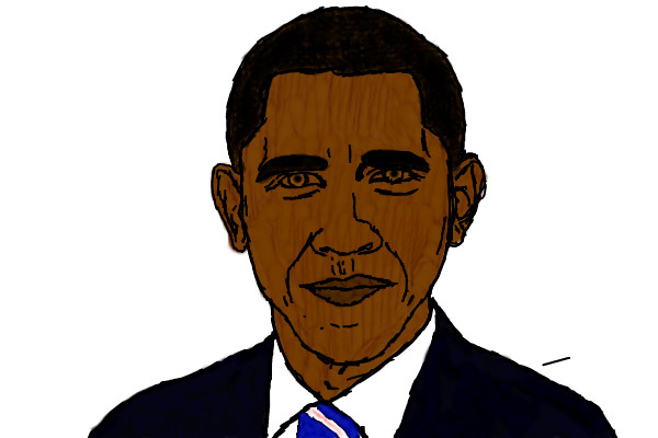 600x400 Obama A Other Speedpaint Drawing