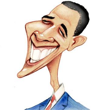 300x365 Karton Art Blog Obama Cartoon