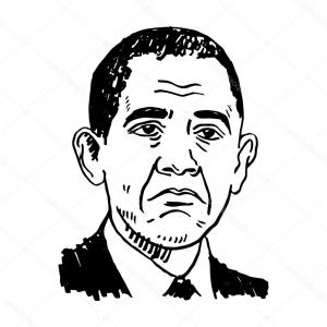 300x300 Stock Illustration Barack Obama President Of Usa Soidergi