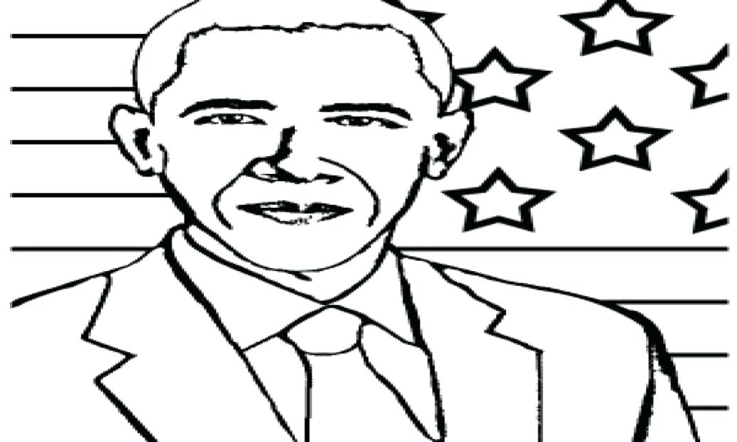 1038x623 Obama Coloring Book Coloring Pages President All Colored