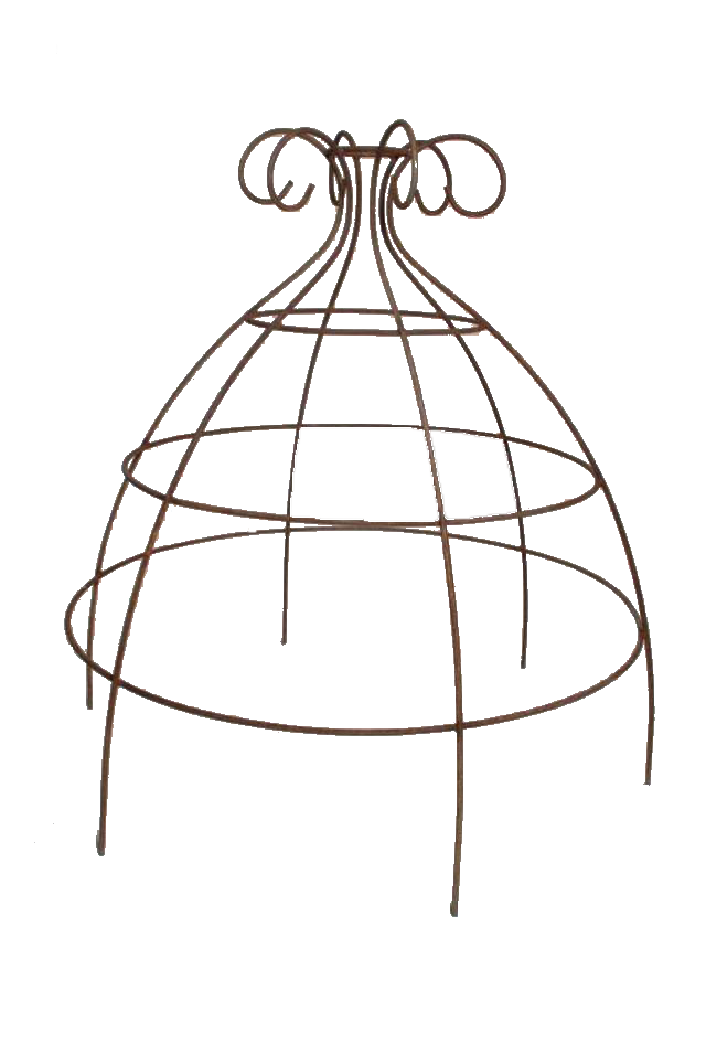 640x955 Fat Bellied Obelisk Vintage Garden Creations