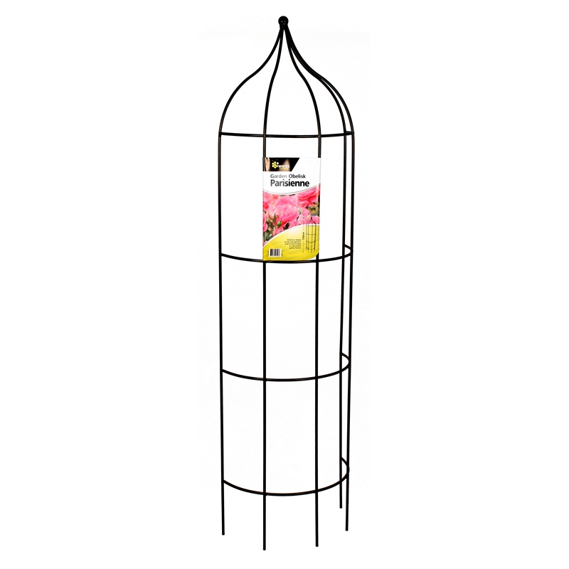 800x800 whites black parisenne garden obelisk plant trainer