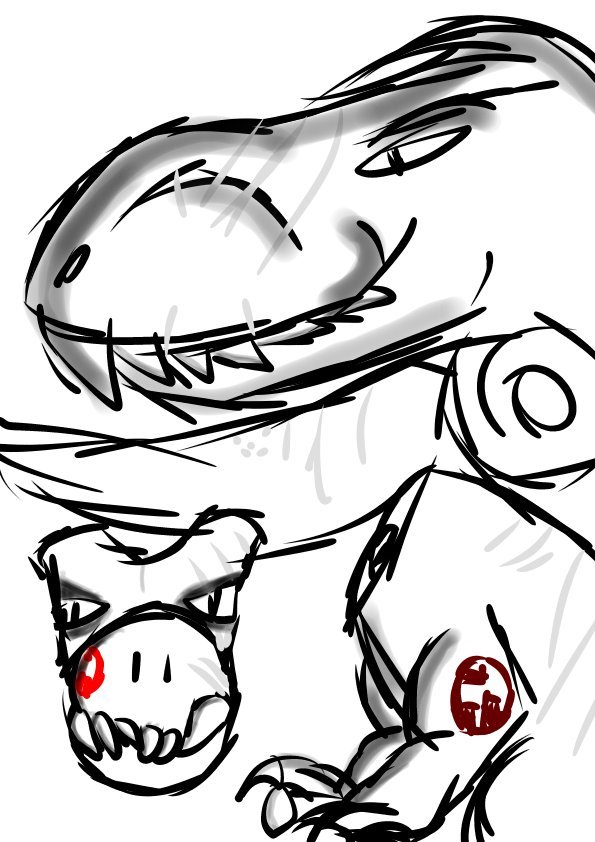 595x842 rexy the obeying t rex she will obey or she will not bendy