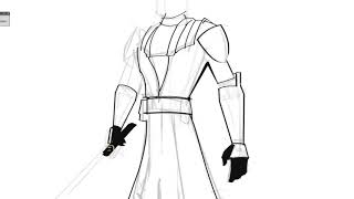 320x180 How To Draw Obi Wan Kenobi From Star Wars The Clone Wars Tutorials