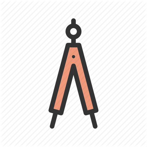 512x512 Compass, Draw, Drawing, Engineering, Equipment, Object, Tool Icon