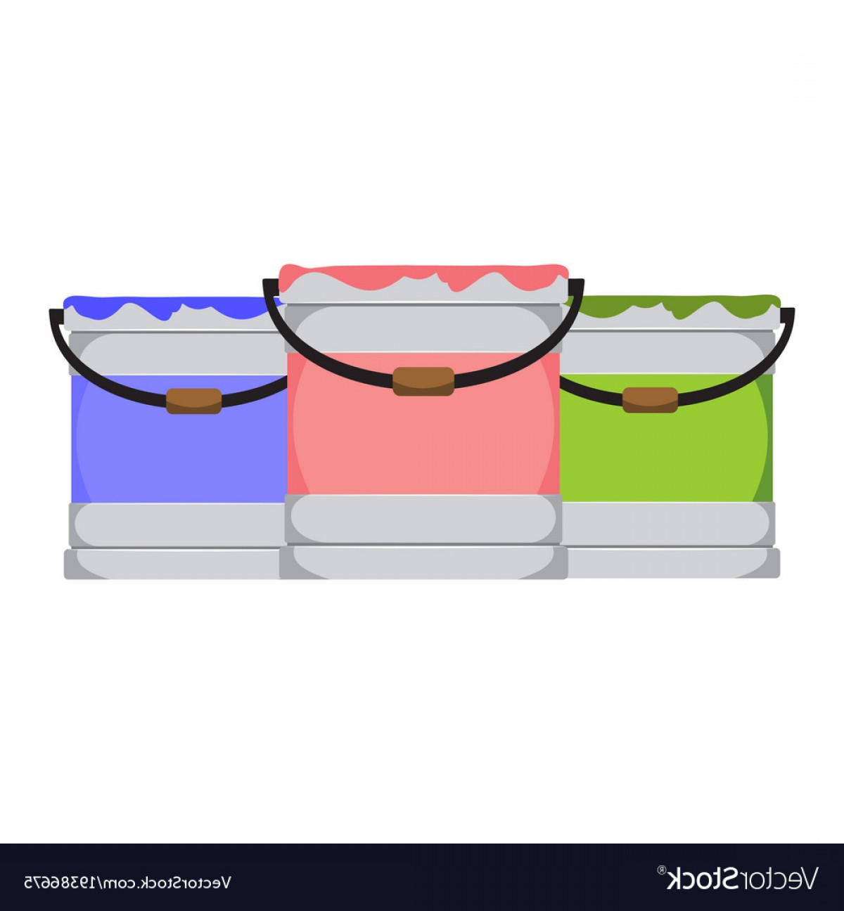 1200x1296 Simple Paint Bucket Object Drawing Graphic Vector Soidergi