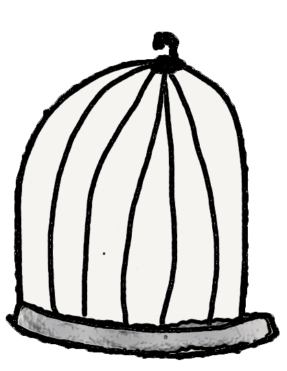 418x539 collection of free birdcage drawing objective download on ui ex