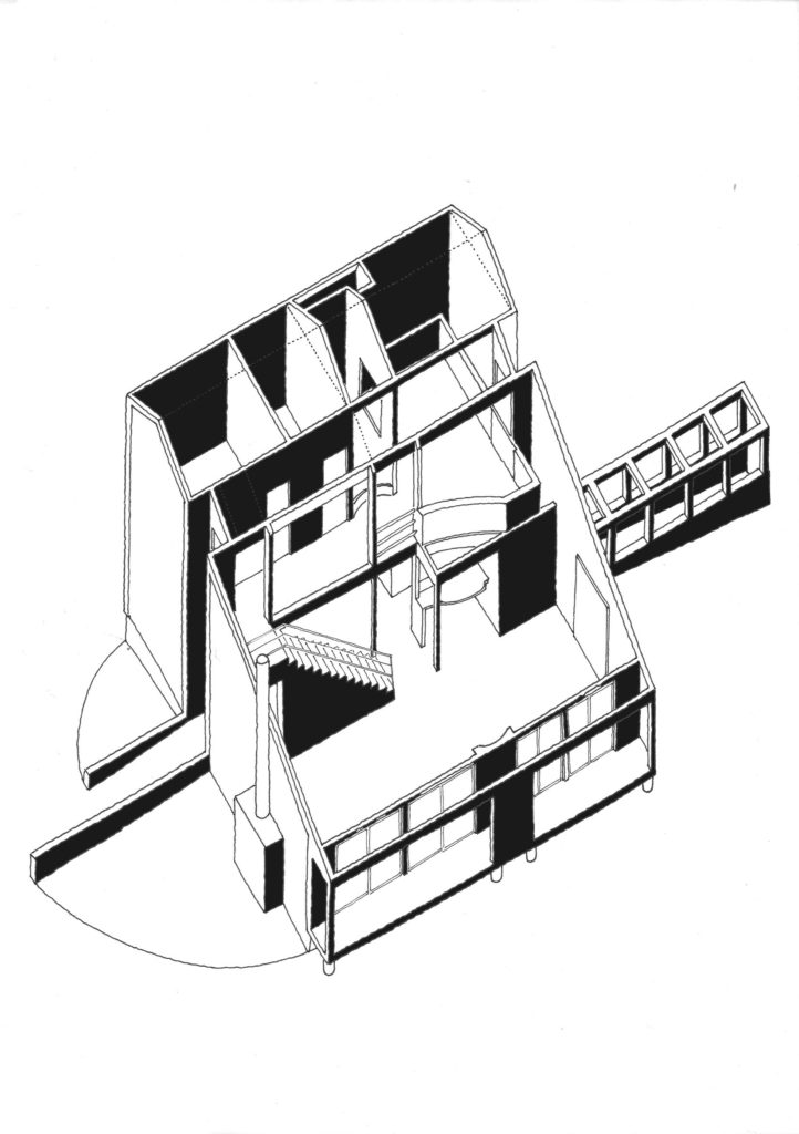 722x1024 Plan Oblique To Show Off The Interior V Lab
