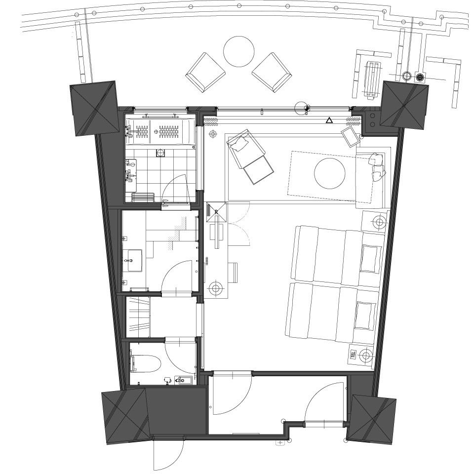 960x960 Premium Club Floor Ocean Monterey Okinawa Spa