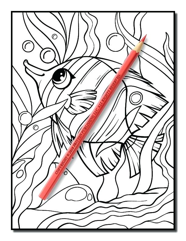 612x792 Ocean Coloring Pictures