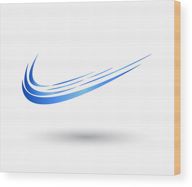 656x640 Dynamic Blue Ocean Wave Stream Line Icon On White Background Wood