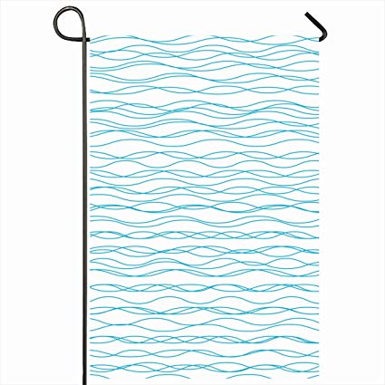 425x425 Ahawoso Outdoor Garden Flags Inch Light Blue