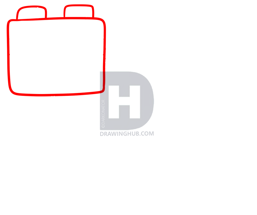 860x720 How To Draw A Minecraft Ocelot, Step