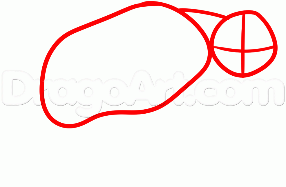 986x645 How To Draw An Ocelot, Step