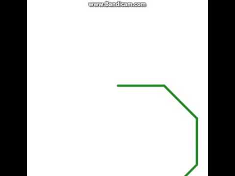 480x360 animating a person drawing an octagon