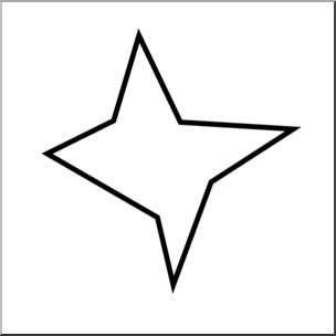 304x304 clip art irregular polygons octagon bampw unlabeled i