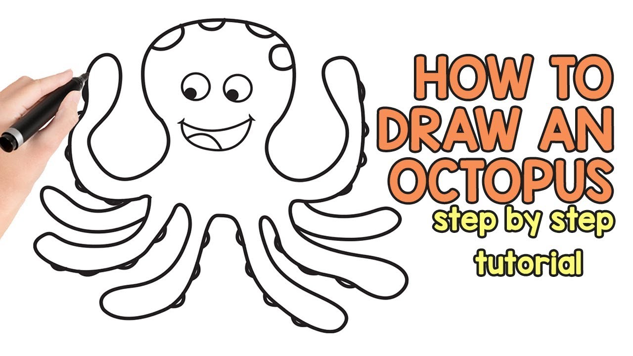1280x720 How To Draw An Octopus
