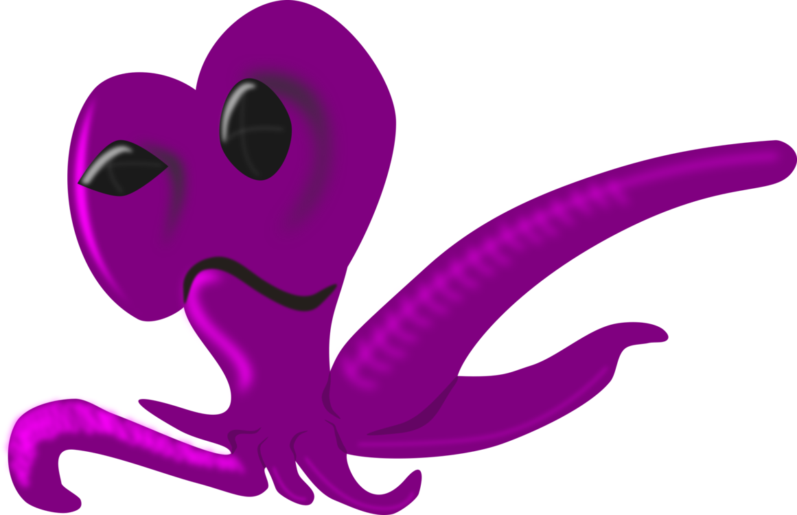 1161x750 Octopus Cartoon Drawing Download Cc0
