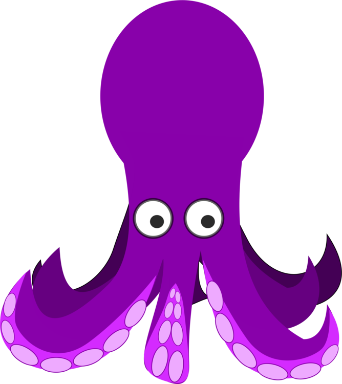 668x750 Squid Octopus Computer Icons Drawing Cartoon Cc0