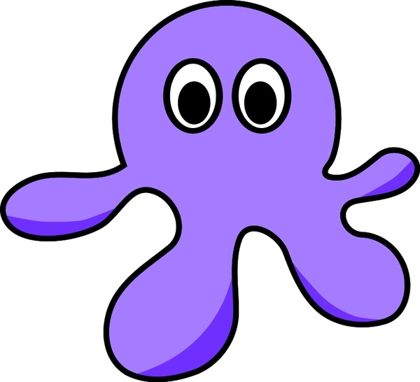 600x546 Cartoon Octopus Free Vector In Open Office Drawing