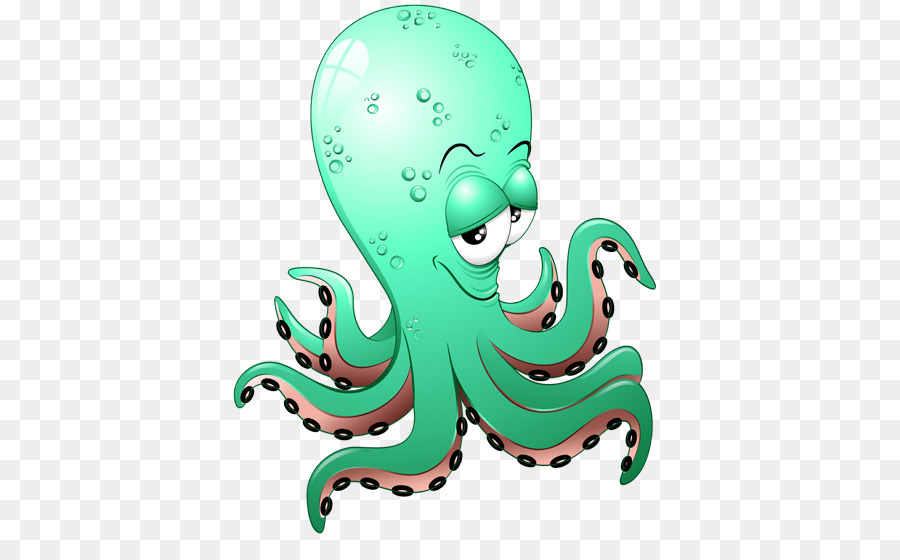900x560 Octopus, Drawing, Illustration, Transparent Png Image Clipart