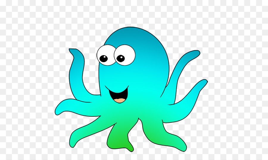 900x540 Octopus, Squid, Drawing, Transparent Png Image Clipart Free Download