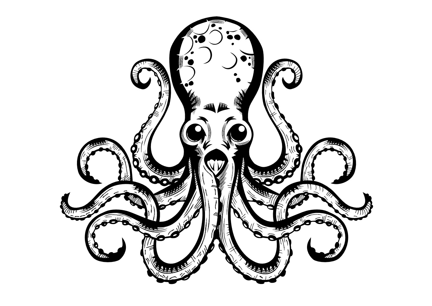 1414x1000 Alien Octopus