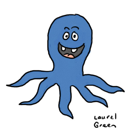 465x468 Thing A Day Day Octopus Doodle