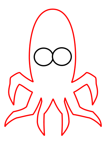 350x470 Drawing A Cartoon Octopus