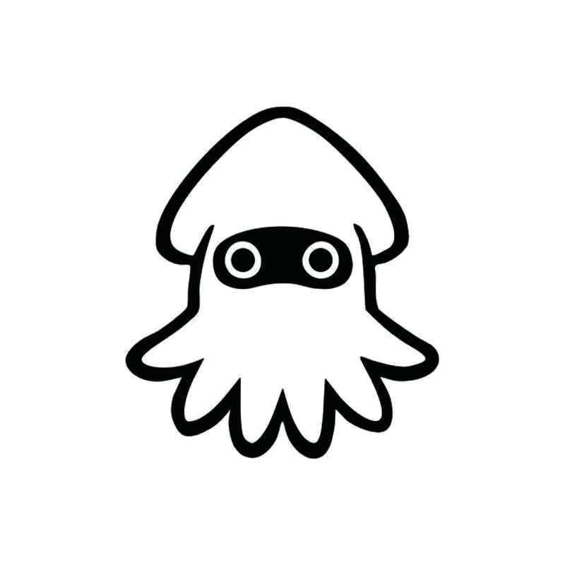 800x800 Drawing Of A Squid Squid Octopus Vector Drawing Doodle Drawing