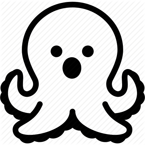 512x512 Emoji, Emotion, Expression, Feeling, Octopus, Open Mouth Icon