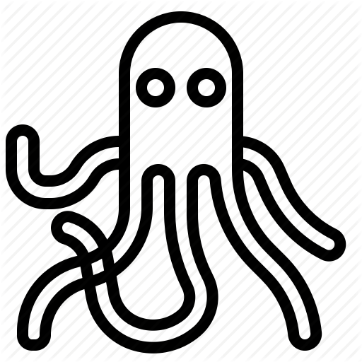 512x512 Seafood Drawing Sqid Transparent Png Clipart Free Download